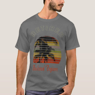 Retired Railroad Engineer Retirement Gift Beach T-Shirt