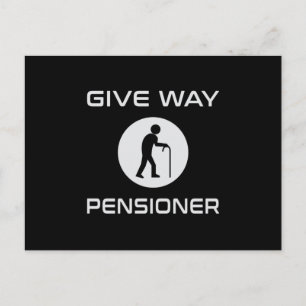 Retired Retire Grandpa Retirement Funny Gift Postcard