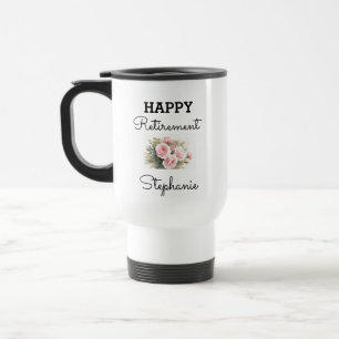 Retired Retirement Party Gifts For Women Nurse Mom Travel Mug