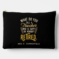 Retired School Teacher Retirement Personalized