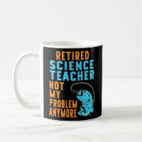 Retired Science Teacher Fishing Lover Retirement 