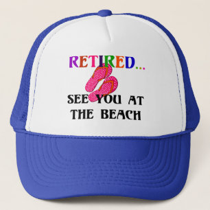 Retired - See You at the Beach, Trucker Hat