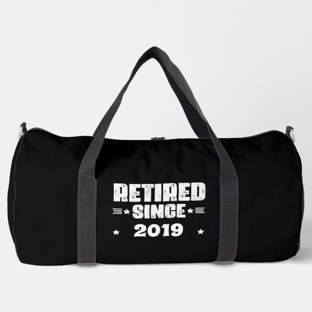 Retired Since 2019 – Customize Your Year! Duffle Bag (Front)