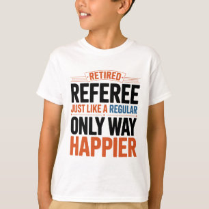 Retired Sketll Referee Design For Sell Refs T-Shirt