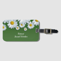 Retired Social Worker, flowers,