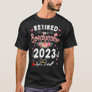 Retired Special Education Teacher Cute Retirement  T-Shirt