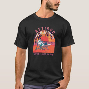 Retired Sprinkler Fitter Vintage Retirement T-Shirt
