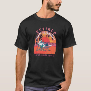 Retired Staff Pharmacist  Vintage Retirement T-Shirt