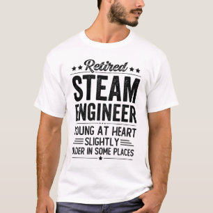 Retired Steam Engineer T-Shirt