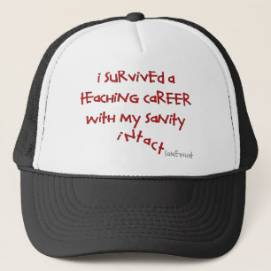 Retired Teacher Gifts, Hilarious Sayings Trucker Hat