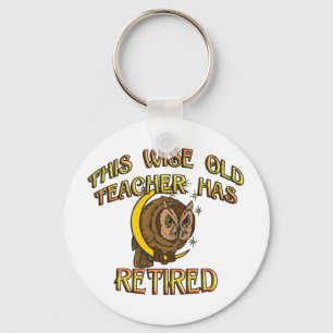 RETIRED TEACHER KEYCHAIN