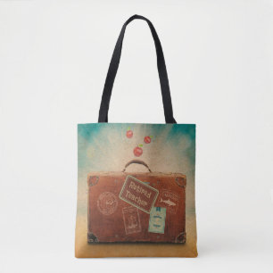 Retired Teacher, More Time to Travel Tote Bag