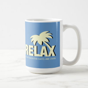 Retired teacher mug with funny quote