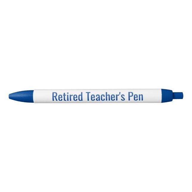 Retired Teacher's Writing Pen (Front)
