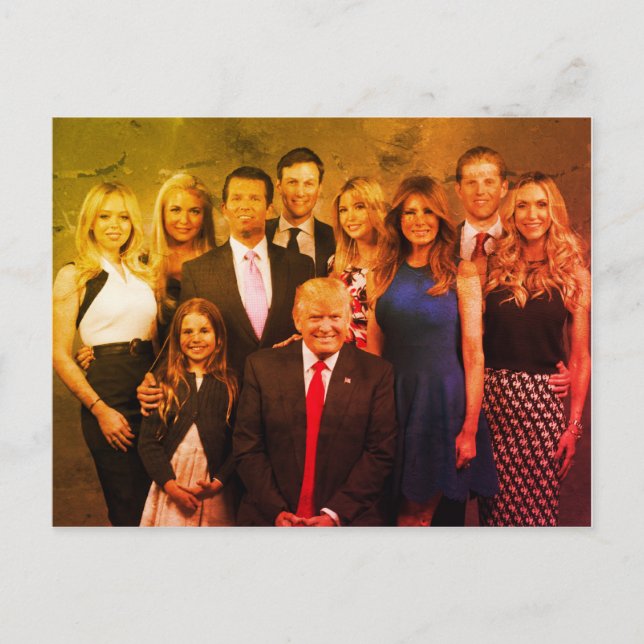 Retired to a warmer place postcard (Front)