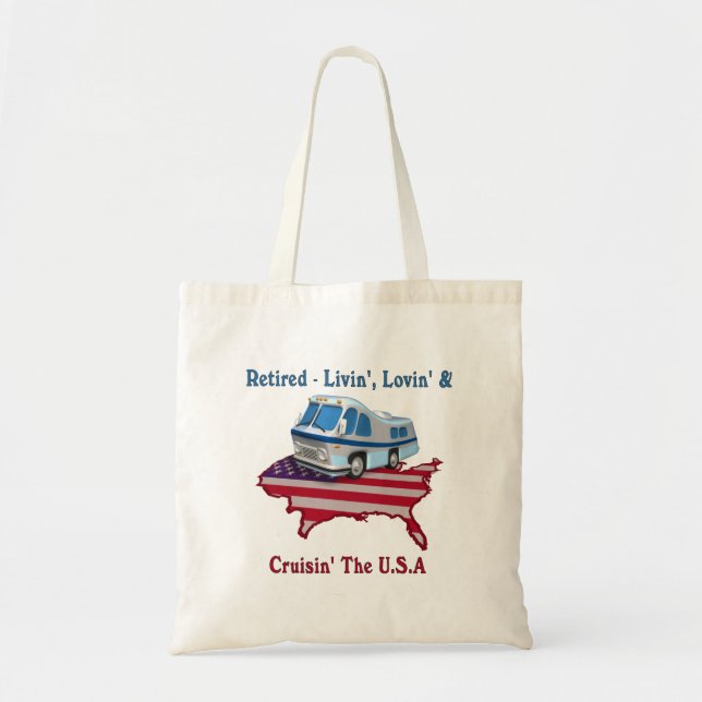 Retired Tote Bag (Front)
