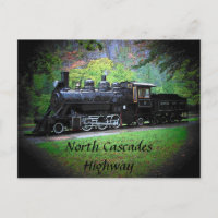 Retired Train Engine From Seattle