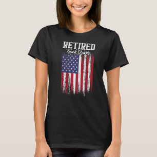 Retired Truck Driver Trucker Retirement  2 T-Shirt