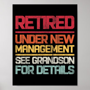Retired Under New Management See Grandson For Deta Poster