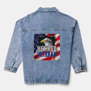 Retired Veteran Denim Jacket