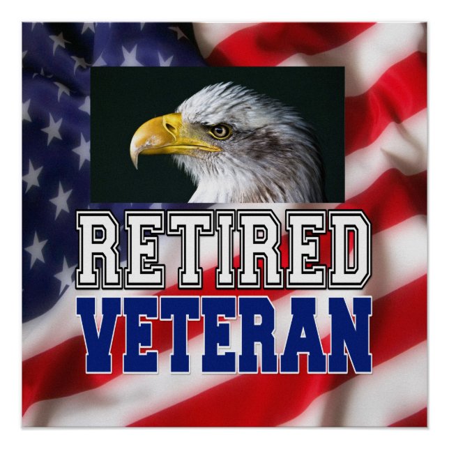Retired Veteran Poster (Front)