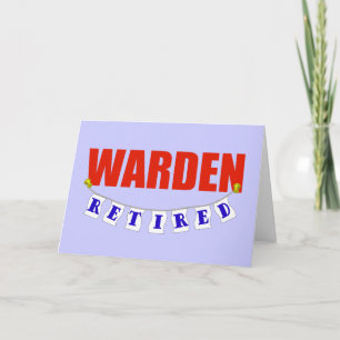 Retired Warden Card