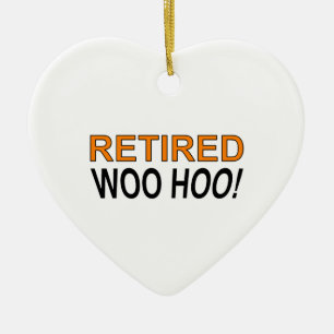 Retired Woo Hoo Ceramic Ornament