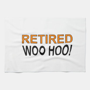 Retired Woo Hoo Kitchen Towel