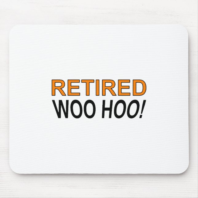 Retired Woo Hoo Mouse Pad (Front)