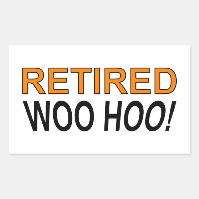 Retired Woo Hoo Sticker (Front)