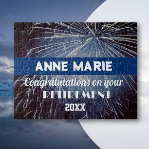 Retiree Gift! Custom Retirement Puzzle