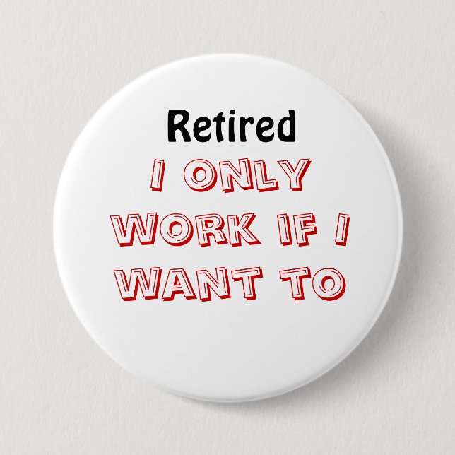Retirement Button (Front)