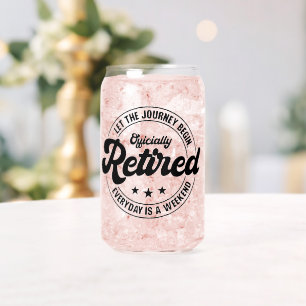 Retirement Can Glass