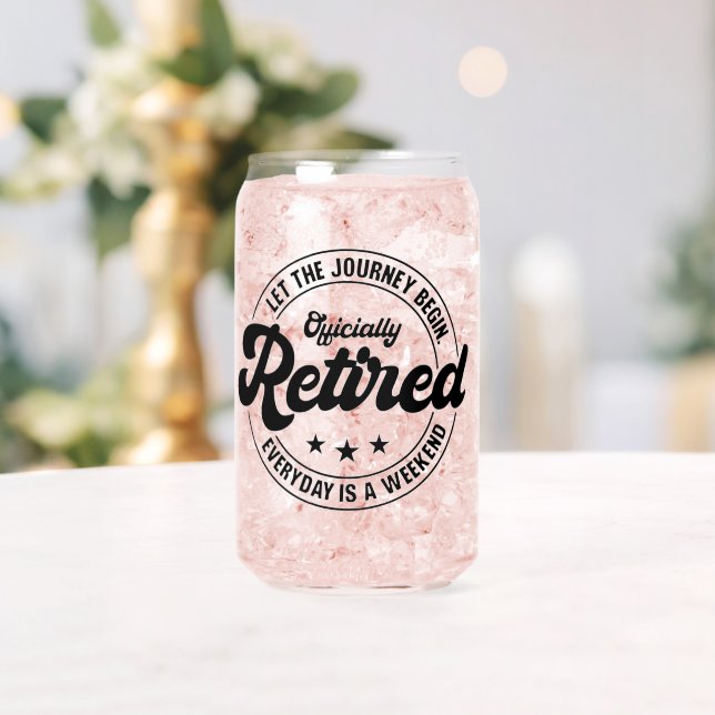 Retirement Can Glass (Insitu (Wedding))