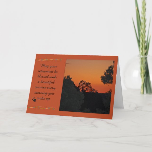 Retirement Card (Front)