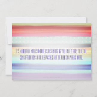 Retirement Card