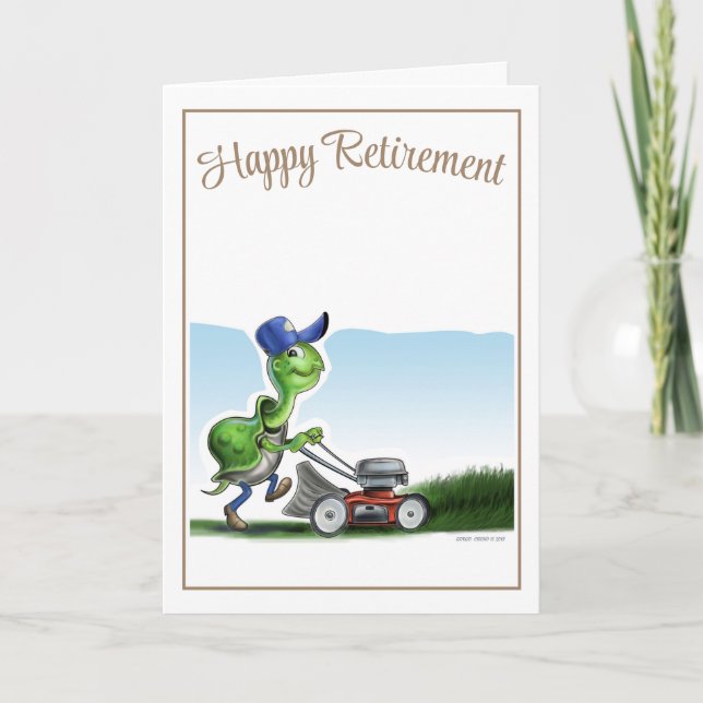 Retirement  card (Front)