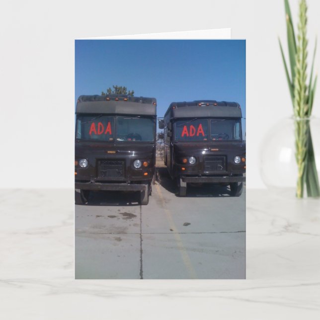 retirement card and invitation driver (Front)