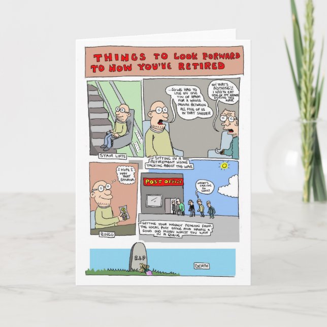 Retirement Card by Sam Backhouse (Front)