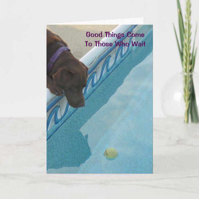 Retirement Card For Dog Lovers (Front)