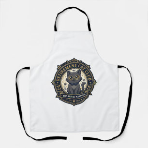 Retirement Cat Cat Dad Gift Idea - Retirement Cat Apron