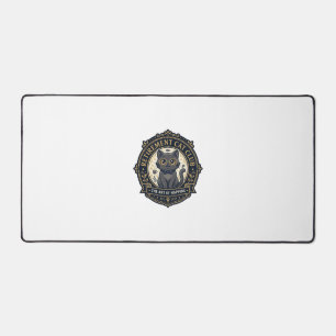 Retirement Cat Cat Dad Gift Idea - Retirement Cat Desk Mat