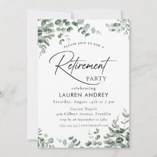 Retirement Celebration Invitation