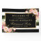 Retirement Celebration Party Vintage Floral Stripe