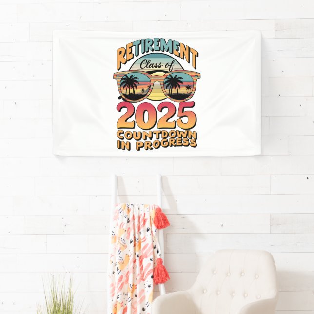 Retirement Class Of 2025 Countdown In Progress  Banner (Insitu)