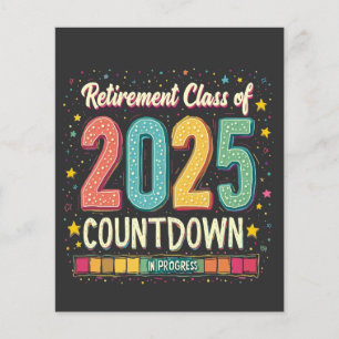 Retirement Class of 2025 in Process Graduation  Flyer