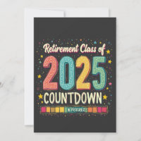 Retirement Class of 2025 in Process Graduation 