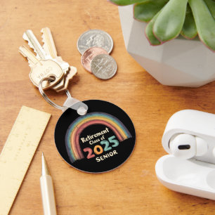 Retirement Class of 2025 Senior Milestone Moment Keychain