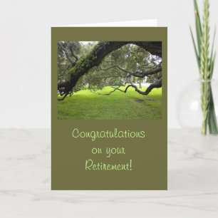 Retirement Congratulations Card