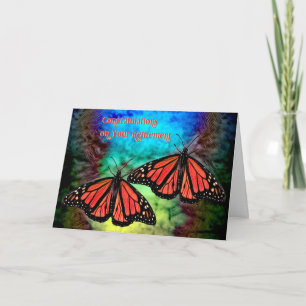 Retirement Congratulations with Butterflies Card